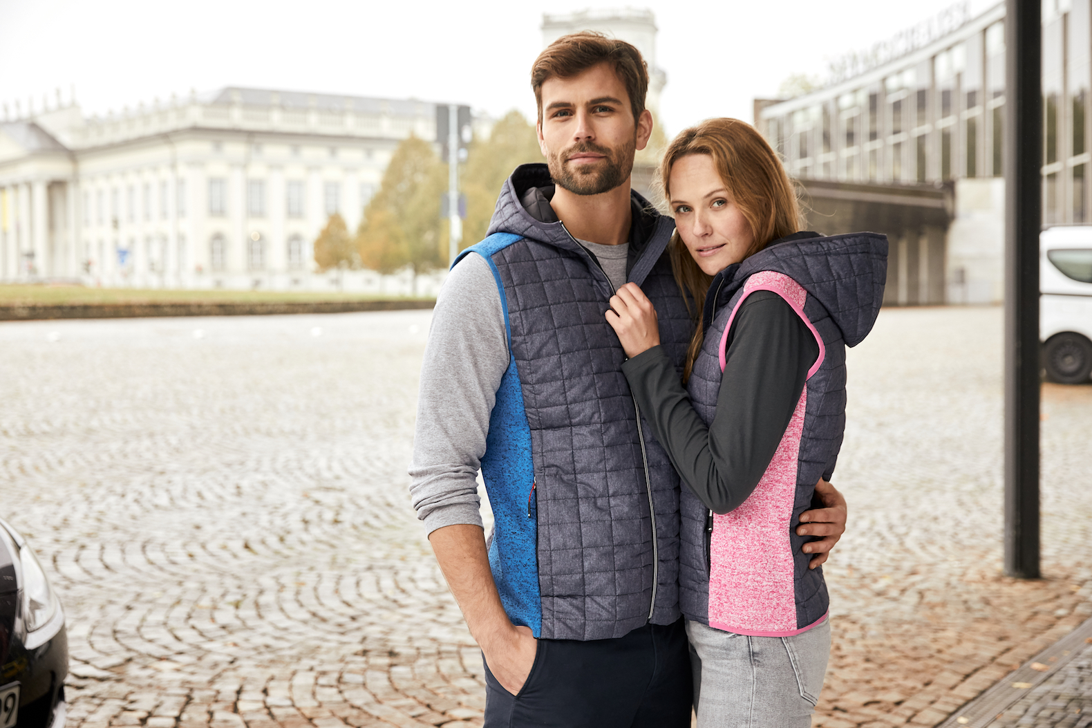 BODYWARMER: QUILTED JACKET